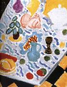 Henri Matisse Green marble table painting